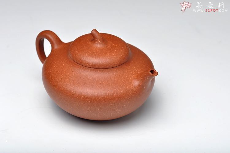 紫砂壶图片：饱满可人 实用 全手玉梨 桂花砂料 - 美壶网