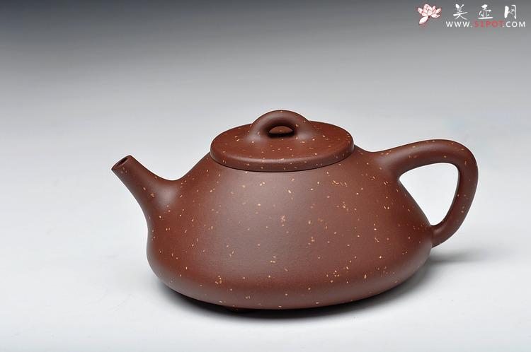 紫砂壶图片：精品代表作 最新力作 全手铺砂大子冶石瓢 - 美壶网