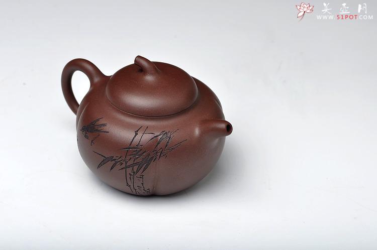 紫砂壶图片：饱满可爱 瓜壶 精气神 送礼佳品 - 美壶网