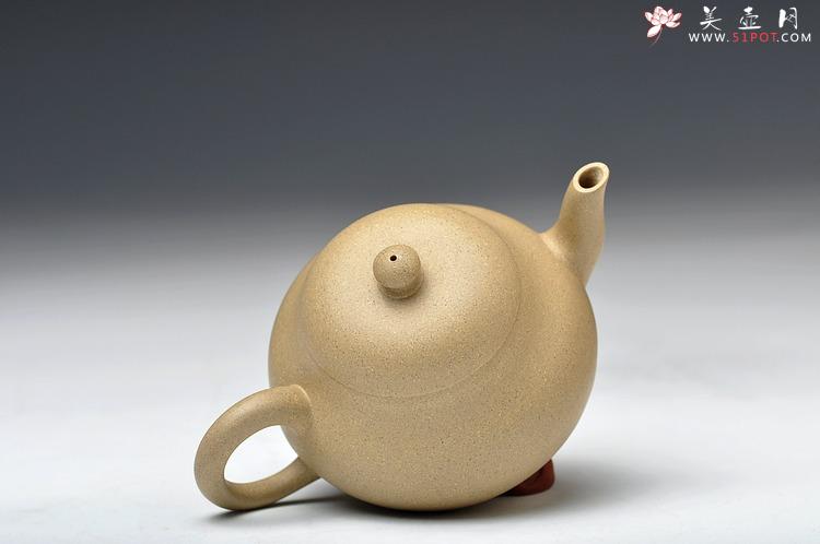 紫砂壶图片：古风耐品 素雅可人 本绿全手小君德 冬日里的小精灵 - 美壶网