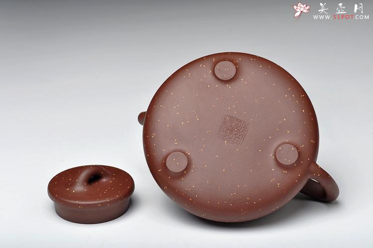 紫砂壶图片：精品代表作 最新力作 全手铺砂大子冶石瓢 - 美壶网