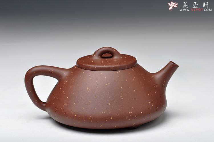 紫砂壶图片：精品代表作 最新力作 全手铺砂大子冶石瓢 - 美壶网