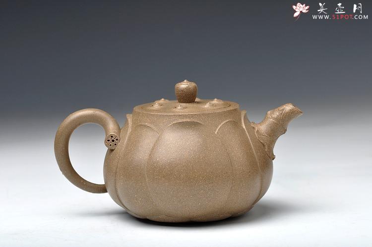 紫砂壶图片：精品之作 宝莲 - 美壶网