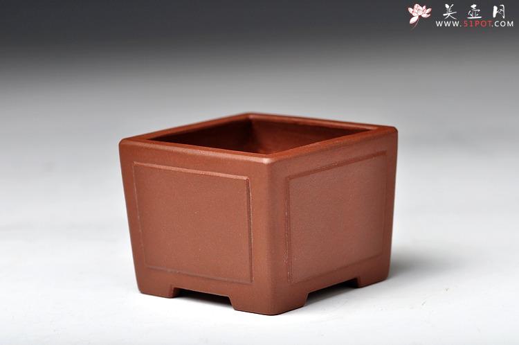 紫砂壶图片：全手开光小盆 形体耐品 好玩微型花盆 - 美壶网