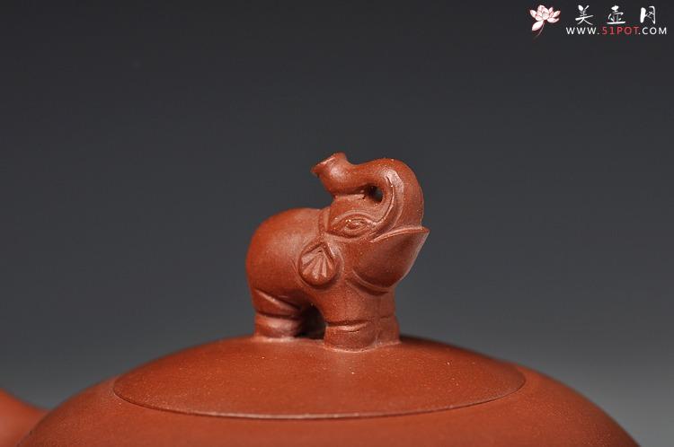 紫砂壶图片：四足福象（十足福像） - 美壶网