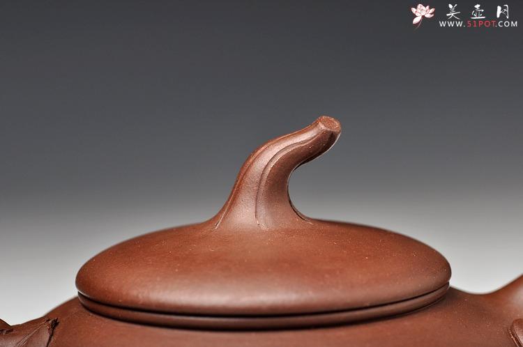 紫砂壶图片：大品花货 韵味十足 得福 王银芳爱徒 - 美壶网