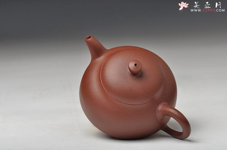 紫砂壶图片：实用耐品 全手小半月 适合绿茶 - 美壶网