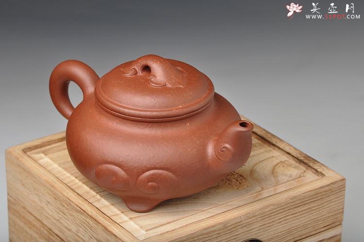紫砂壶图片：国家级研究员级工艺大师-蒋彦经典原创作品 瑞年如意 - 美壶网