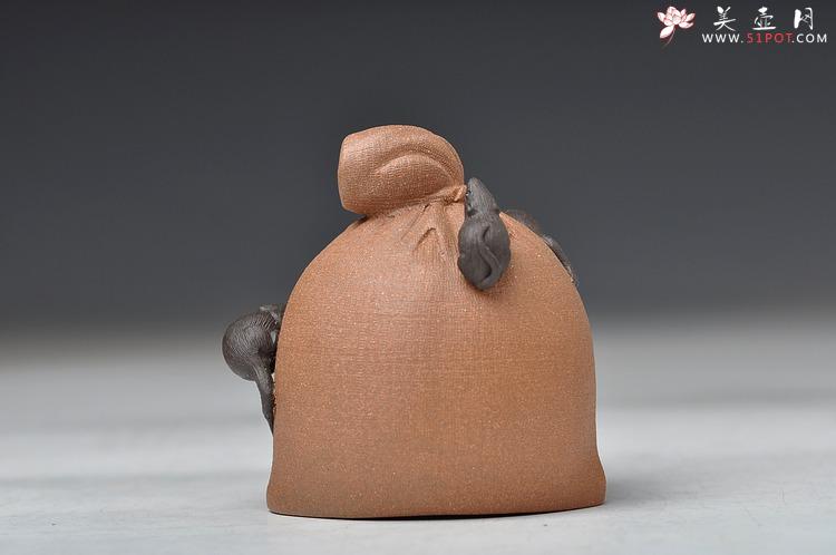 紫砂壶图片：丰衣足食 米仓鼠乐 栩栩如生 - 美壶网