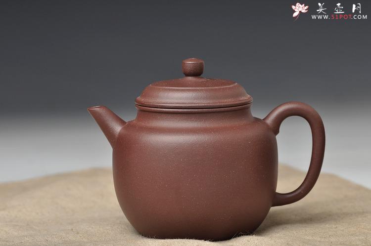 紫砂壶图片：全手剑流德中 小巧实用 - 美壶网