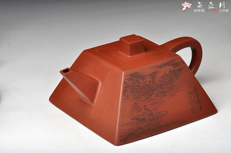 紫砂壶图片：许浒最新力作 其势巍巍 不动如山 全手大升方 收藏品 - 美壶网