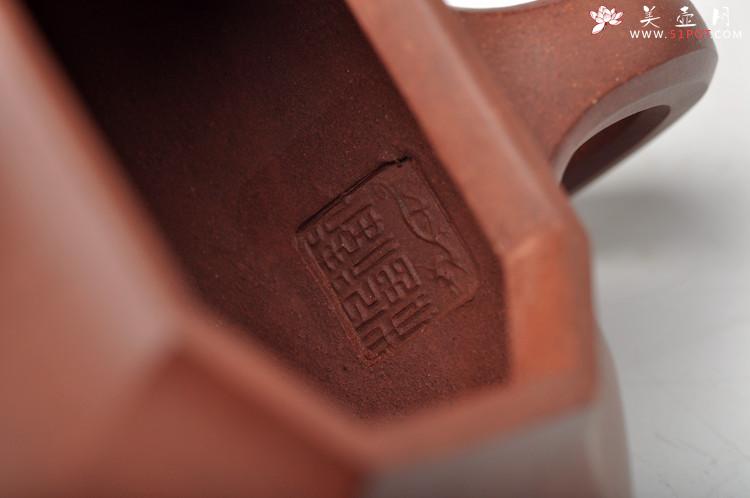 紫砂壶图片：浑厚沉稳 精工佳作  全手聚福八方  - 美壶网