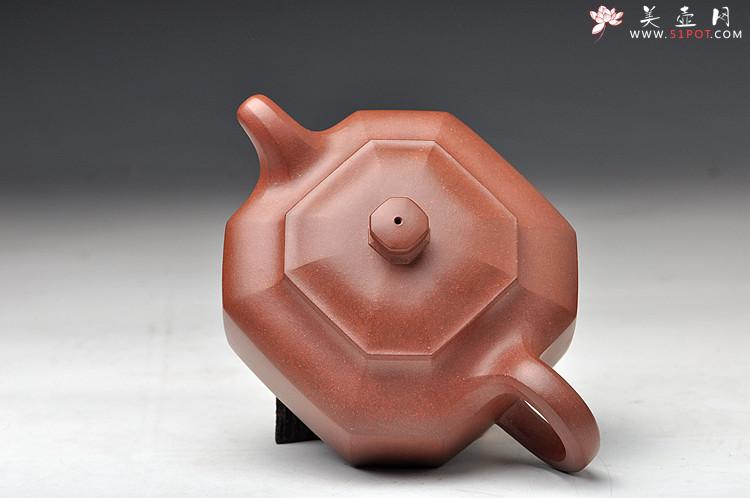 紫砂壶图片：浑厚沉稳 精工佳作  全手聚福八方  - 美壶网