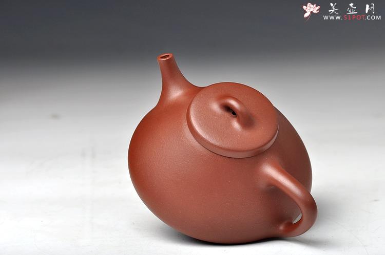 紫砂壶图片：骨肉均挺 挺拔俊雅 全手工子冶石瓢 优质底槽青 - 美壶网