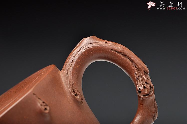 紫砂壶图片：花器实力派  老辣劲道 铮铮铁骨 精品全手梅桩 - 美壶网