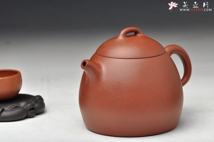 紫砂壶图片：清秀俊雅 陈进新品力作 全手秦权 - 美壶网