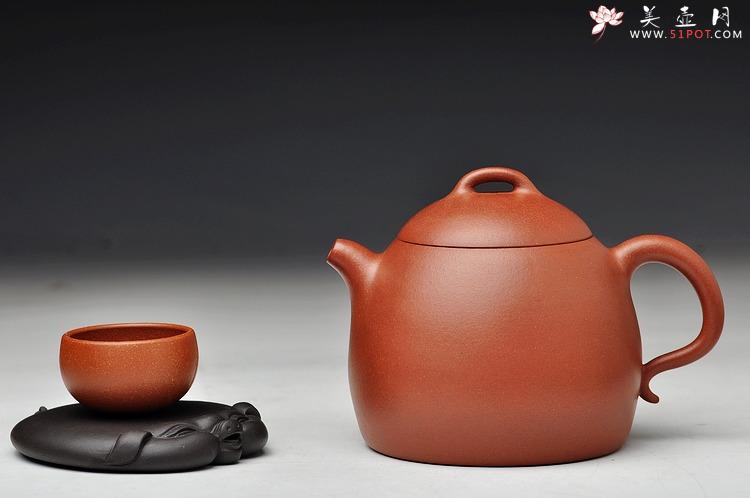 紫砂壶图片：清秀俊雅 陈进新品力作 全手秦权 - 美壶网