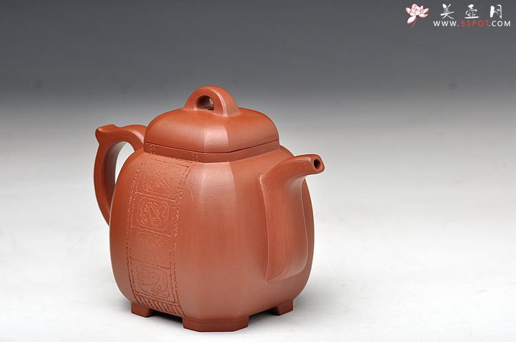紫砂壶图片：史金妹经典代表作 端庄典雅 全手工八仙过海之八方福壶 - 美壶网