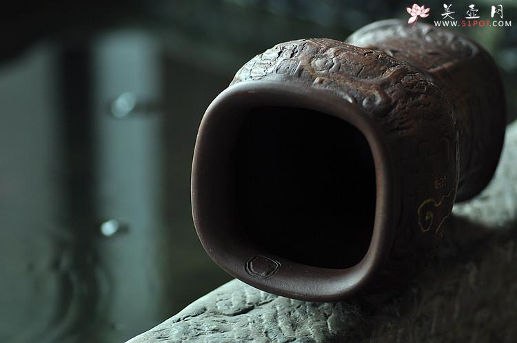 紫砂壶图片：云水禅心/如意致祥  青铜文化之全手樽 花瓶笔筒 韵味十足 - 美壶网