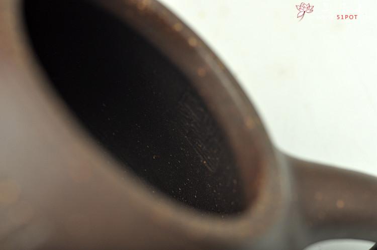 紫砂壶图片：德润身 骨肉均挺 全手子冶石瓢   - 美壶网