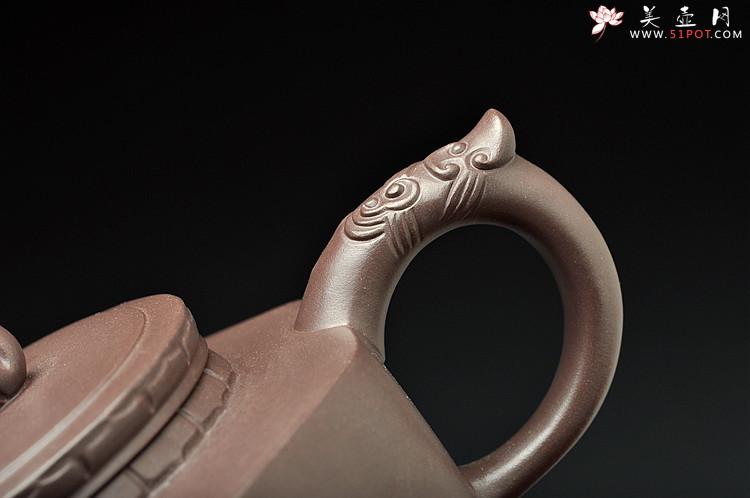 紫砂壶图片：陈进最新力作 大气厚重  全手中华情 送礼精品 - 美壶网