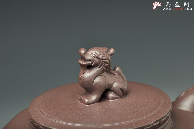 紫砂壶图片：陈进最新力作 大气厚重  全手中华情 送礼精品 - 美壶网