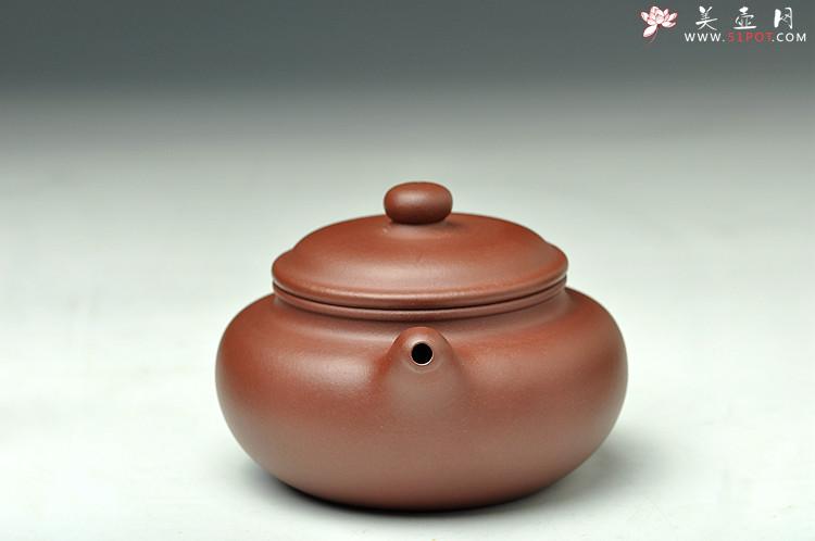 紫砂壶图片：浑厚拙朴 经典传统 全手仿古 紫红泥  - 美壶网