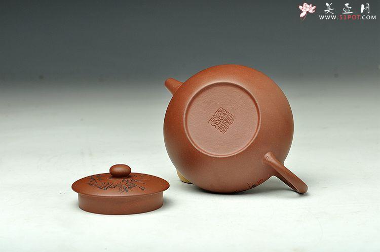 紫砂壶图片：夜来风雨声  花落知多少  璞玉 - 美壶网