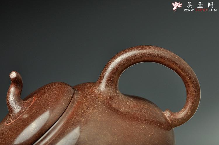 紫砂壶图片：水磨葫芦 全手作品 曼生十八式  仅此一件 - 美壶网