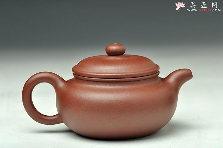 紫砂壶图片：浑厚拙朴 经典传统 全手仿古 紫红泥  - 美壶网