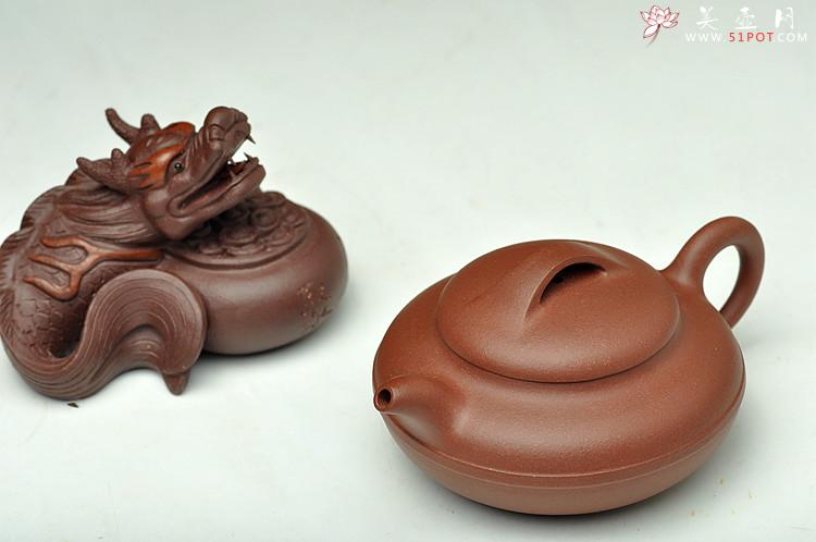 紫砂壶图片：优质青水泥 线圆 传统实用 经典小品 - 美壶网