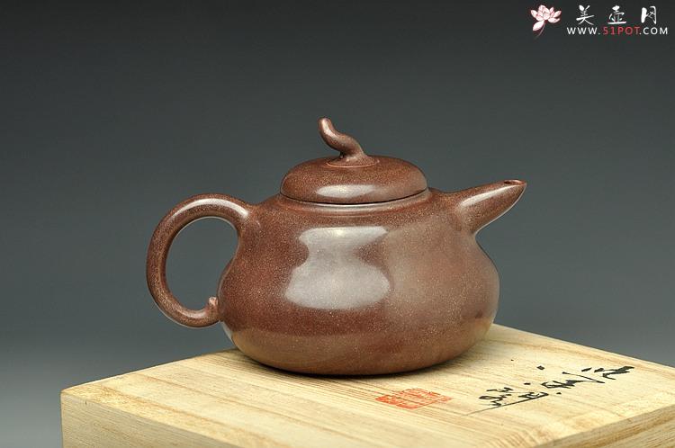 紫砂壶图片：水磨葫芦 全手作品 曼生十八式  仅此一件 - 美壶网