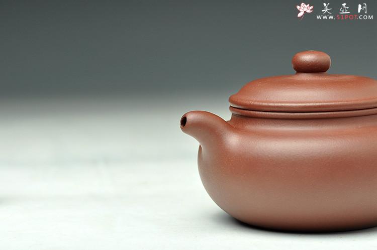 紫砂壶图片：浑厚拙朴 经典传统 全手仿古 紫红泥  - 美壶网
