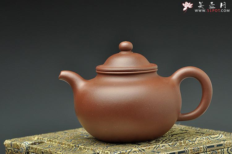 紫砂壶图片：李寒勇定样 台湾映雪山房定制亨掇 经典特拼紫泥 - 美壶网