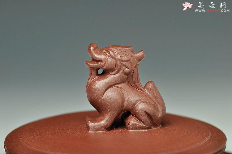 紫砂壶图片：陈进最新力作 大气厚重 全手中华情 送礼精品 - 美壶网