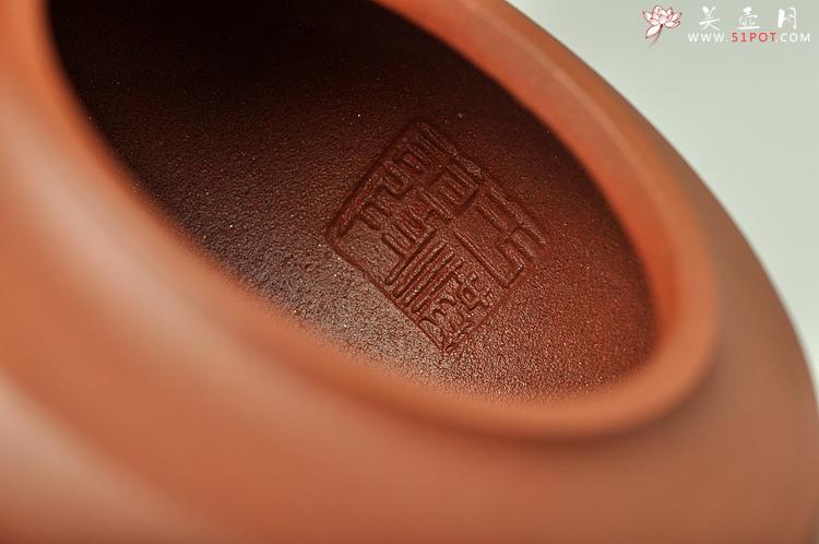 紫砂壶图片：于洪霞全手工精心力作  挚 追求紫砂挚美 饱满蓄势 寿珍韵 - 美壶网