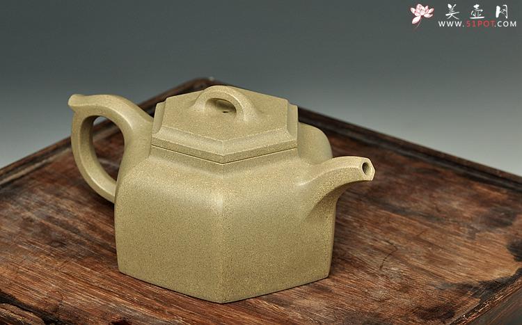 紫砂壶图片：许学军全手工二等奖获奖作品 全手六方井泉  经典代表作 - 美壶网