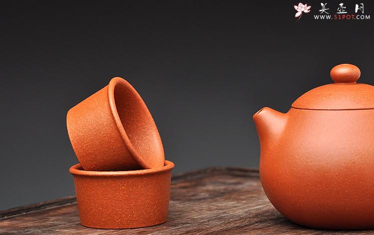 紫砂壶图片：加量不加价 美壶特惠 降坡泥之文旦套组 适茶传统器形和泥料 - 美壶网