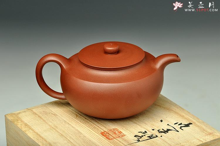 紫砂壶图片：于洪霞全手工精心力作  挚 追求紫砂挚美 饱满蓄势 寿珍韵 - 美壶网