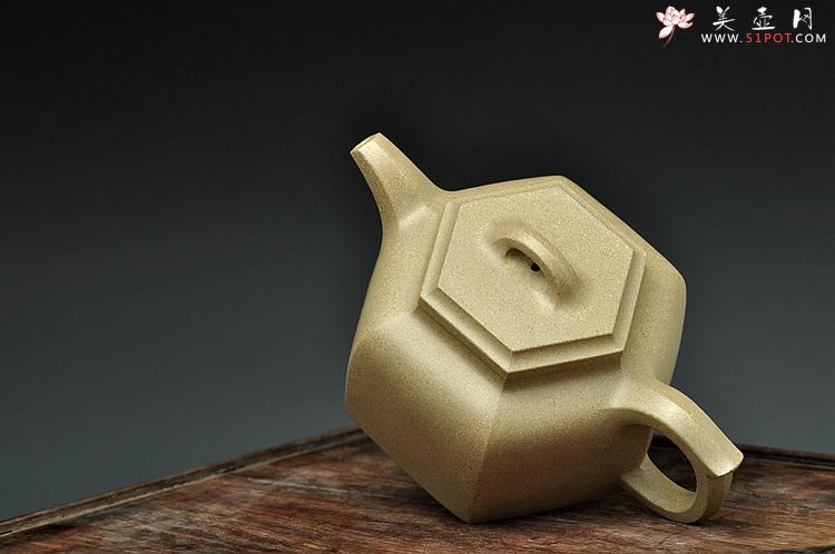 紫砂壶图片：许学军全手工二等奖获奖作品 全手六方井泉  经典代表作 - 美壶网