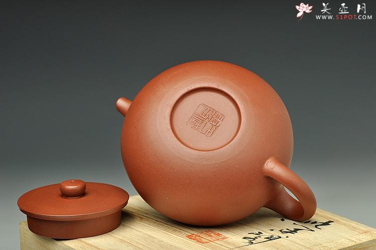 紫砂壶图片：于洪霞全手工精心力作  挚 追求紫砂挚美 饱满蓄势 寿珍韵 - 美壶网