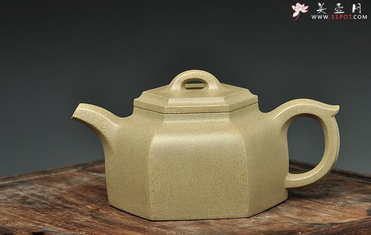 紫砂壶图片：许学军全手工二等奖获奖作品 全手六方井泉  经典代表作 - 美壶网
