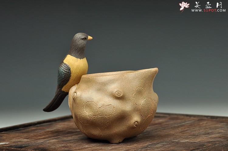 紫砂壶图片：许卫星 喜上眉梢公道杯 栩栩如生 别有情趣 - 美壶网