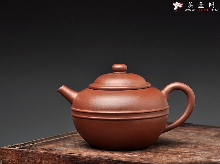 紫砂壶图片：潘小东全手新作 追慕古韵  明式腰线  - 美壶网
