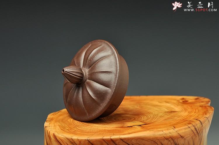 紫砂壶图片：挺拔俊秀 做工精致  全手筋囊佳器 金瓜 - 美壶网