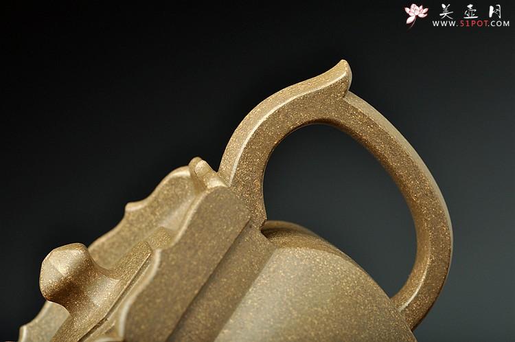 紫砂壶图片：庄严肃穆砂中佛 青灰段砂 老味具显 大僧帽 - 美壶网