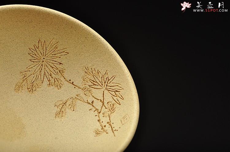 紫砂壶图片：一套梅兰竹菊 茶室之美 乳香杯 - 美壶网