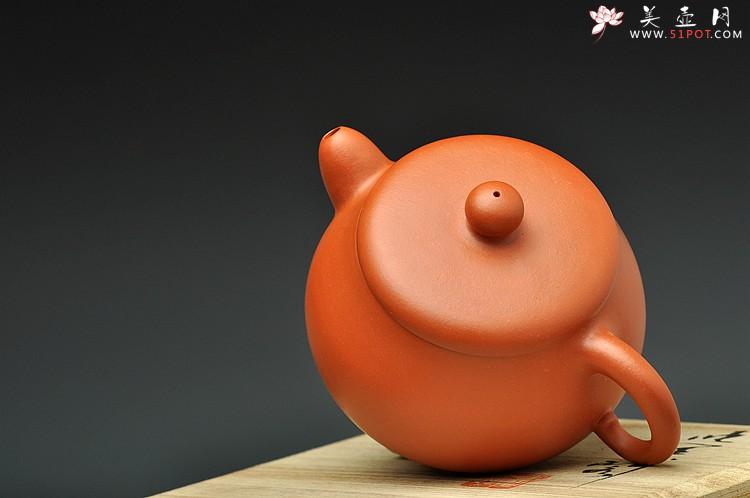 紫砂壶图片：潘小东最近全手作品 艺术和实用的结合 朱泥梵露珠  - 美壶网