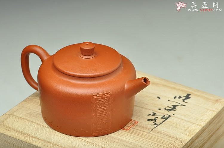 紫砂壶图片：今日方知心是佛~ 器形端庄周正 全手桑扁 一花一世界 - 美壶网