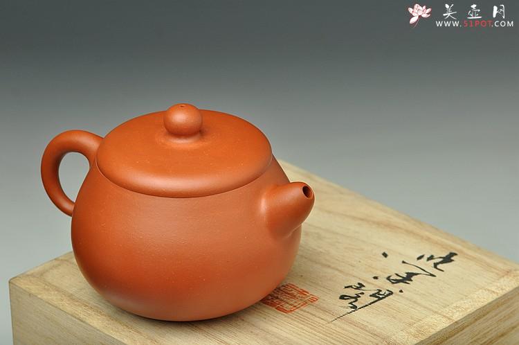紫砂壶图片：潘小东最近全手作品 艺术和实用的结合 朱泥梵露珠  - 美壶网